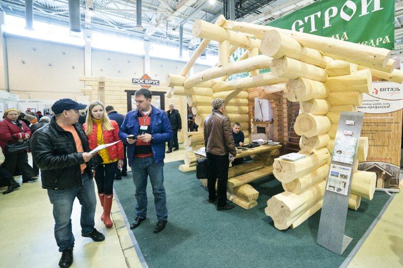 Выставка деревянное домостроение 2016